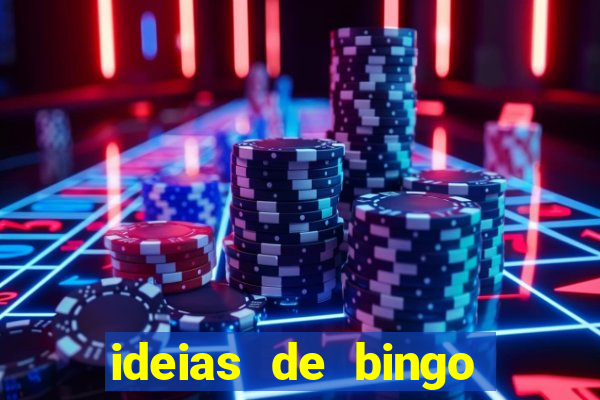 ideias de bingo para o natal